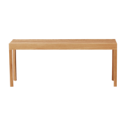 Banco de roble macizo de 110 cm Ligero - Form & Refine