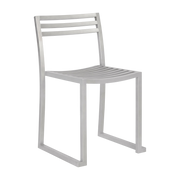 Sedia Chop in acciaio inox opaco - Hem