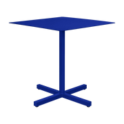 Mesa cuadrada de acero azul ultramar Chop - Hem