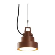 Suspension en aluminium terracotta 16 cm Plaff On - Marset