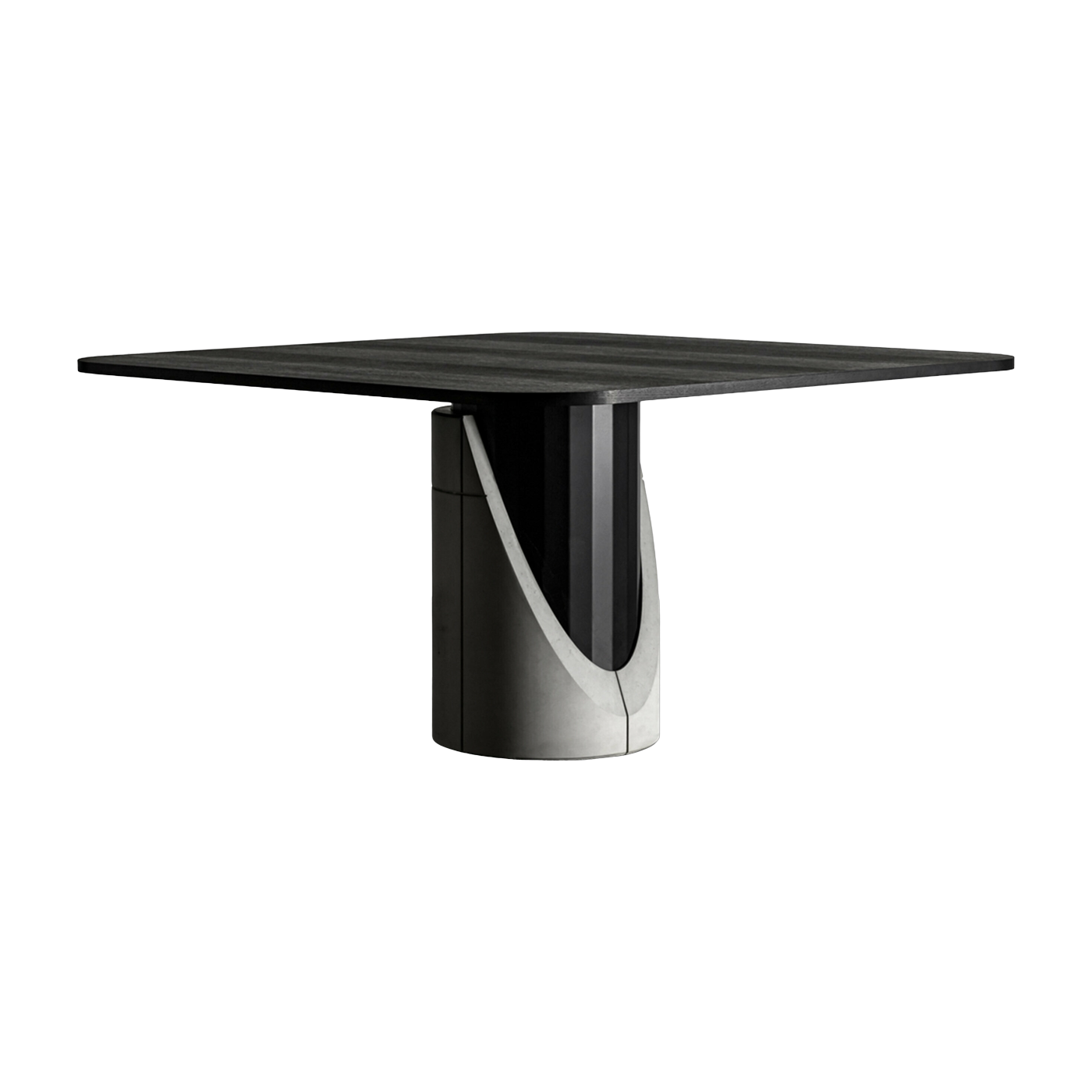 Mesa de comedor cuadrada y afilada - Lyon Béton