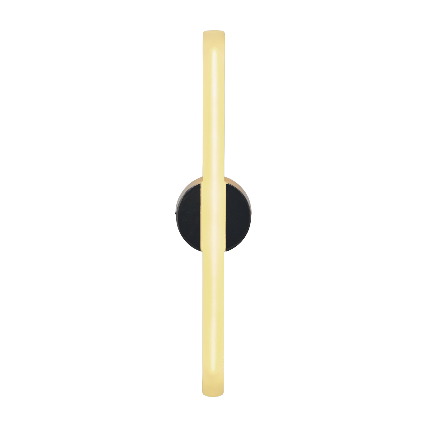 Lámpara de pared de aluminio negro 2700K 50 cm Kilter - Tala