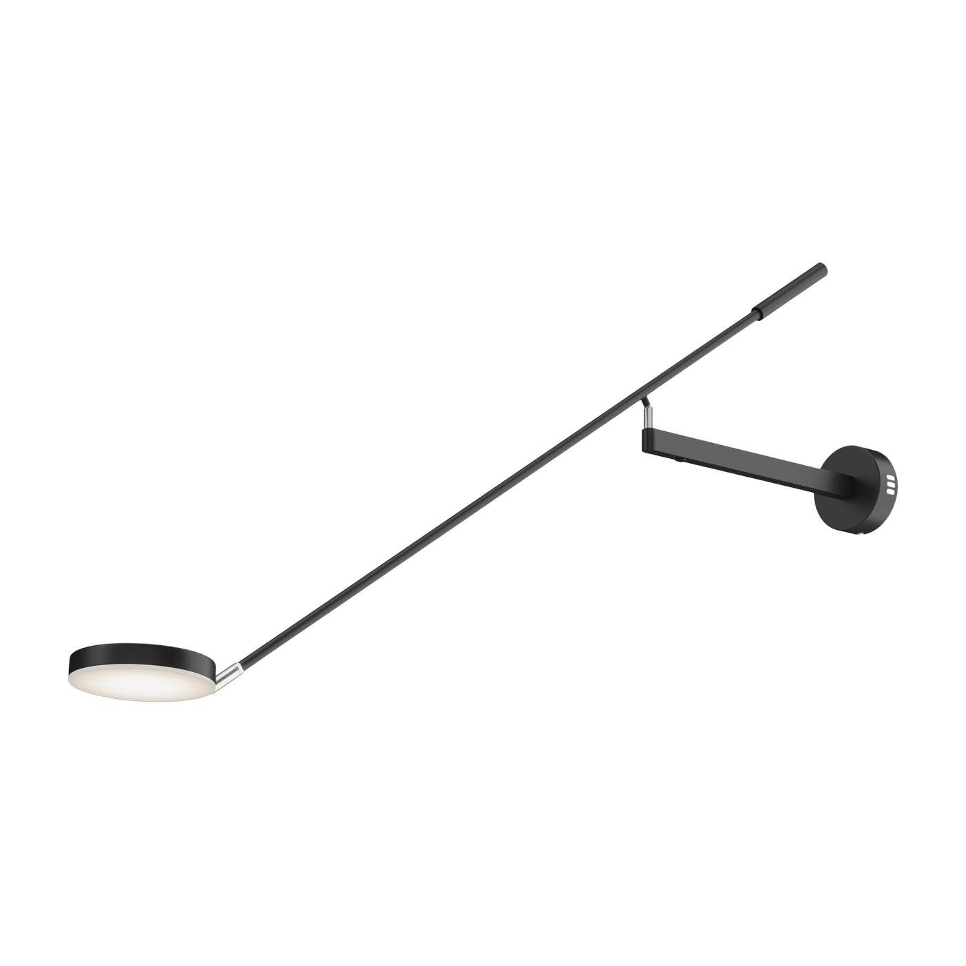 Black metal wall light Fad - Maytoni