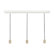 Suspension barre en laiton doré 300 cm - Tala