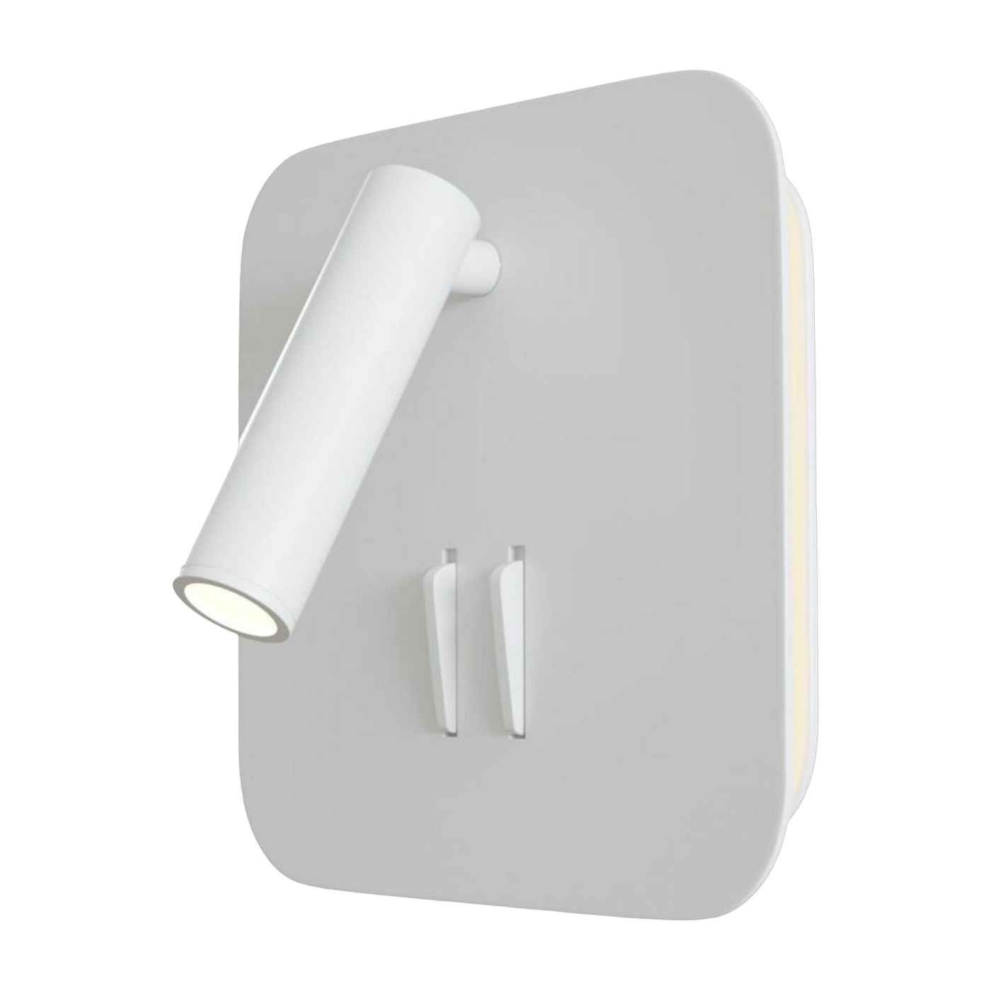 Applique murale carrée avec interrupteur en aluminium blanc Ios 176 - Maytoni-2