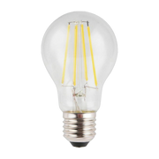 Lampadina a filamento A60 LED E27, 8W, 806LM, 2700K CRI80 - Edison