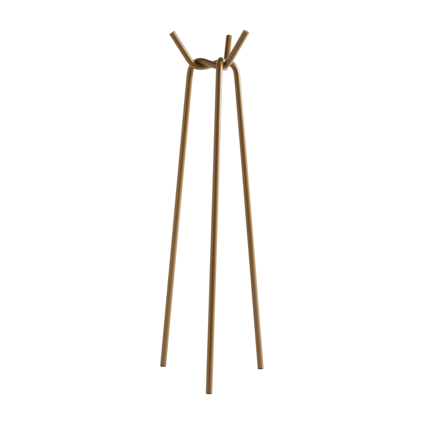 Porte-manteaux en acier caramel Knit - HAY