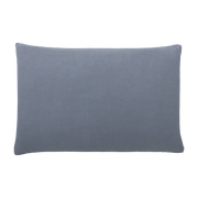 Fodera per cuscino grigio-blu in lino lavato 50 x 70 cm The Cool Republic