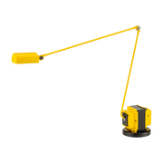 Lampe de bureau en métal jaune mat Daphine - Lumina