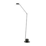 Lampadaire en métal noir Daphine Terra - Lumina