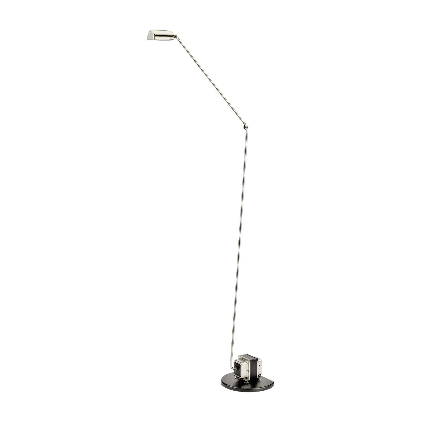 Silver metal floor lamp Daphine Halogen Terra - Lumina