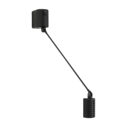 Wandleuchte aus schwarzem Metall Daphine Parete -. Lumina