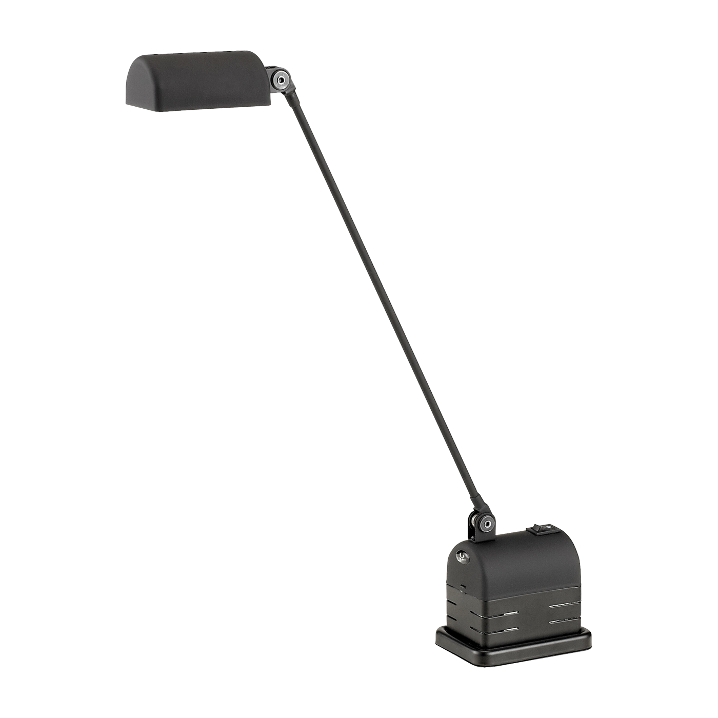 Daphinette black metal cordless lamp - Lumina