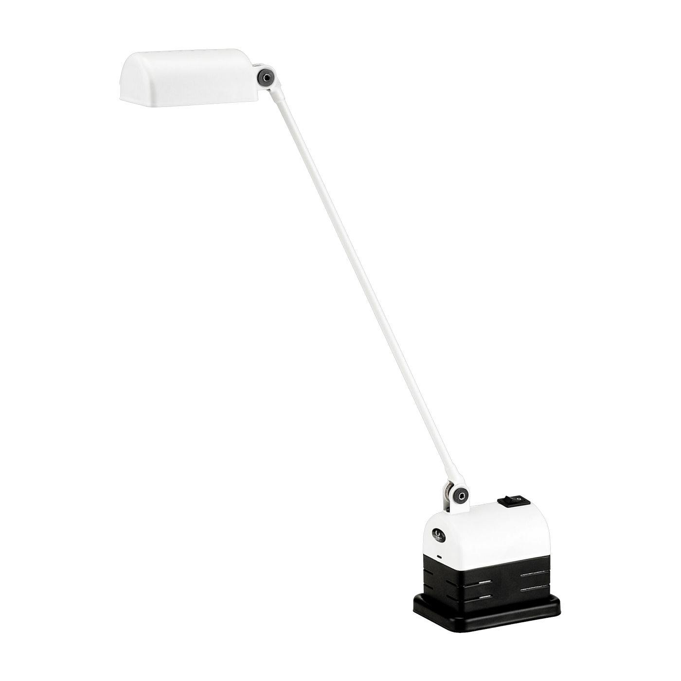 Daphinette cordless lamp in matt white metal - Lumina