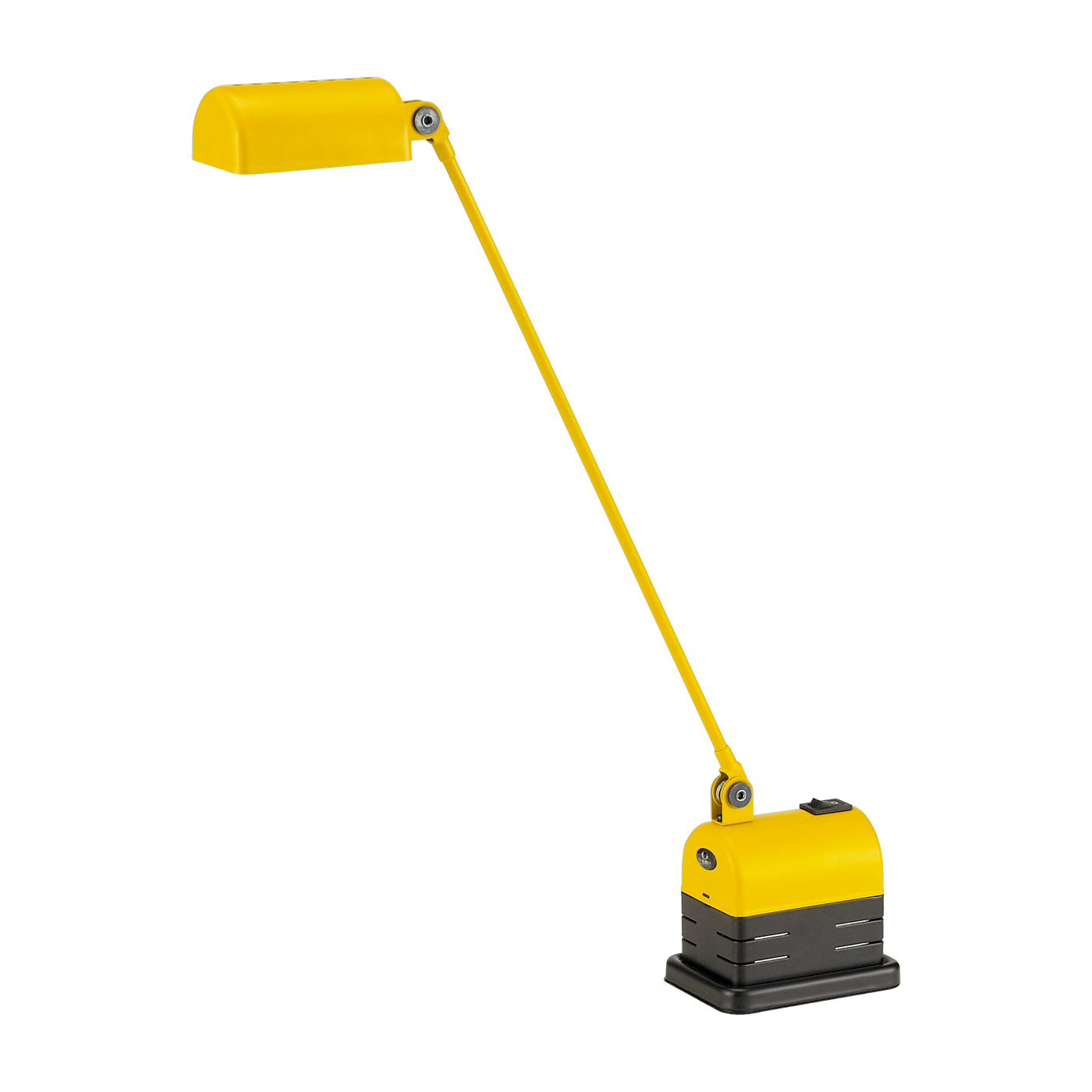 Daphinette cordless lamp in matt yellow metal - Lumina