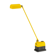 Schnurlose Lampe aus mattgelbem Metall Daphinette -. Lumina