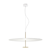 Hanging lamp in gilded metal Dot 600 - Lumina