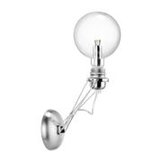 Wandleuchte aus versilbertem Metall Matrix Mono -. Lumina