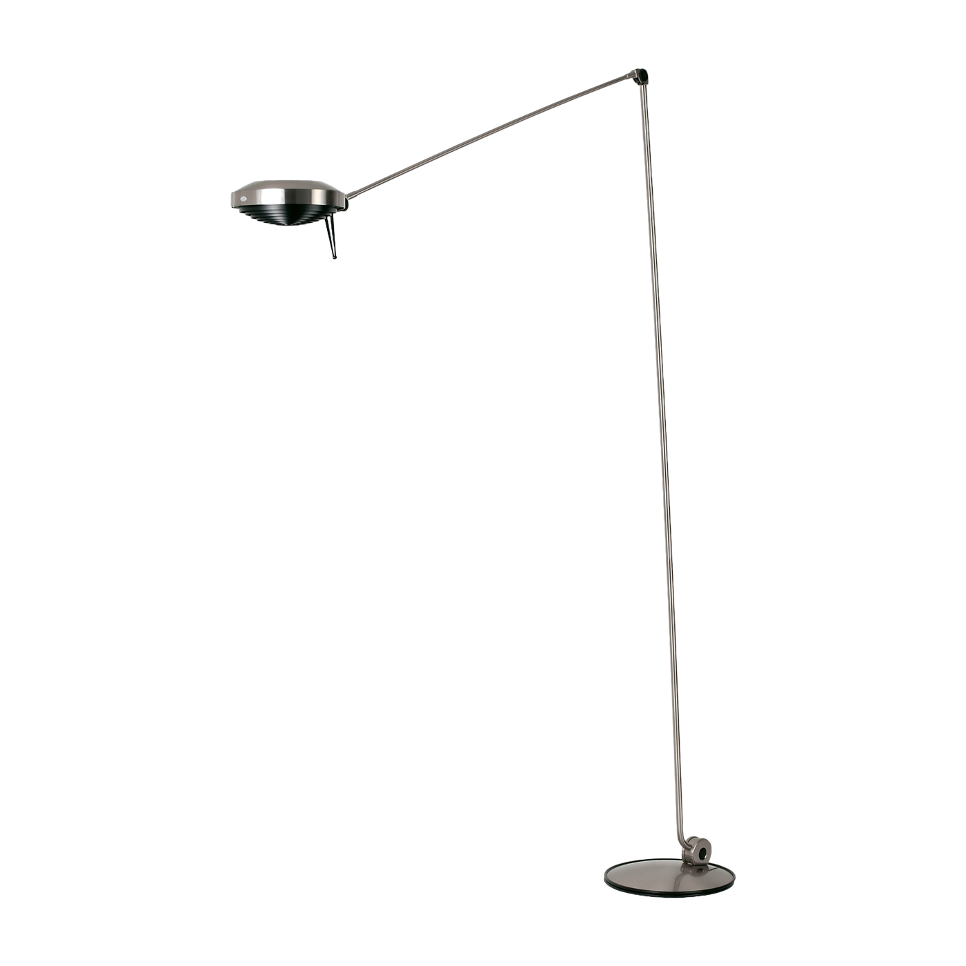 Lampada da terra in metallo ramato Elle - Lumina