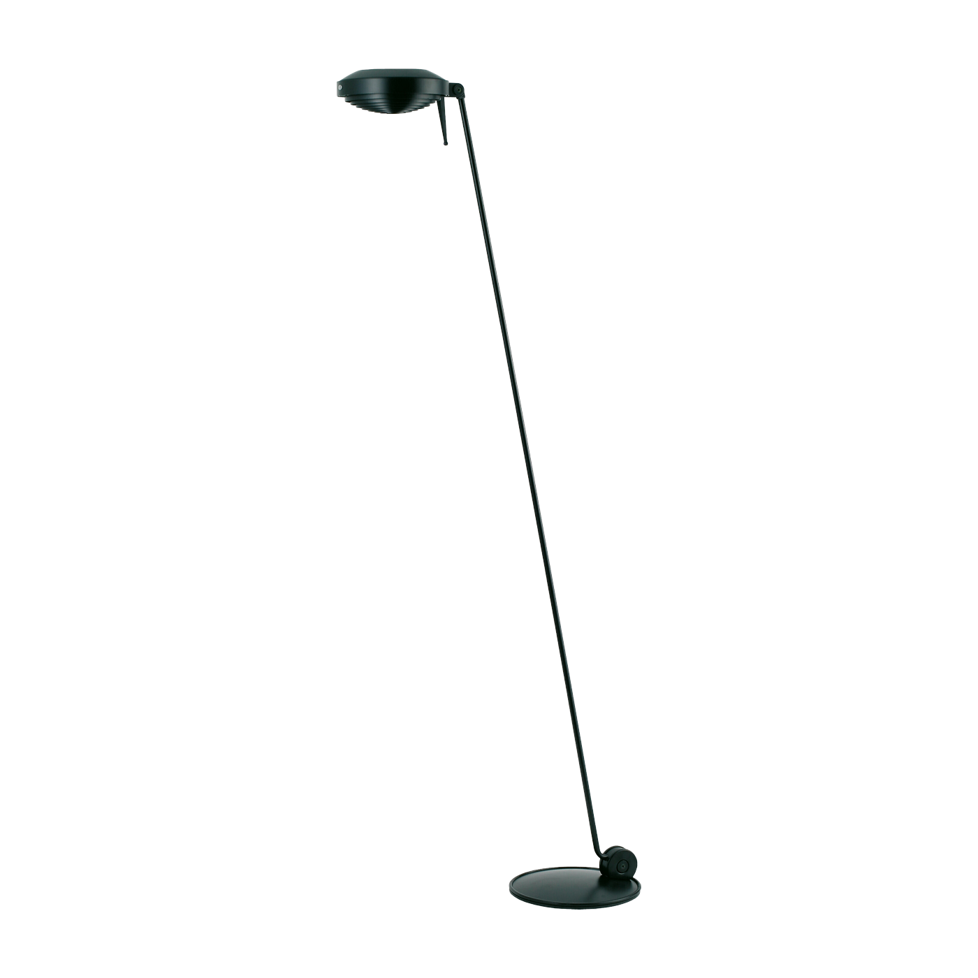 Lampada da terra in metallo nero Elle 1 - Lumina