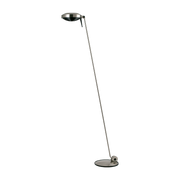 Lampada da terra in metallo ramato Elle 1 - Lumina