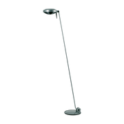 Lampadaire en métal argenté Elle 1 - Lumina