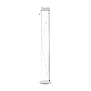 Lámpara de pie de metal blanco Opus - Lumina