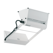 White metal wall light Opus Parete - Lumina