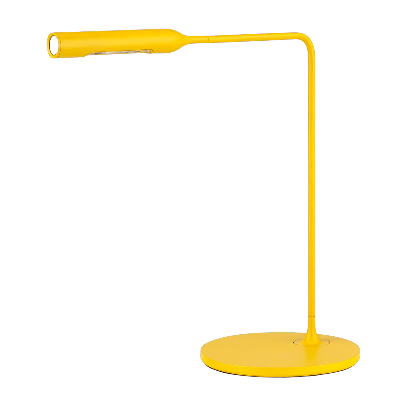 Lampada da tavolo in metallo giallo opaco Flo Bedside - Lumina