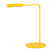 Table lamp in matt yellow metal Flo Bedside - Lumina