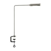 Grey metal bureau lamp Flo Clamp - Lumina