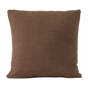 Doppelseitiges Kissen in braun und hellblau 45 x 45 cm. Mingle - Muuto
