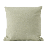 Coussin à double face vert clair et gris 45 x 45 cm Mingle - Muuto