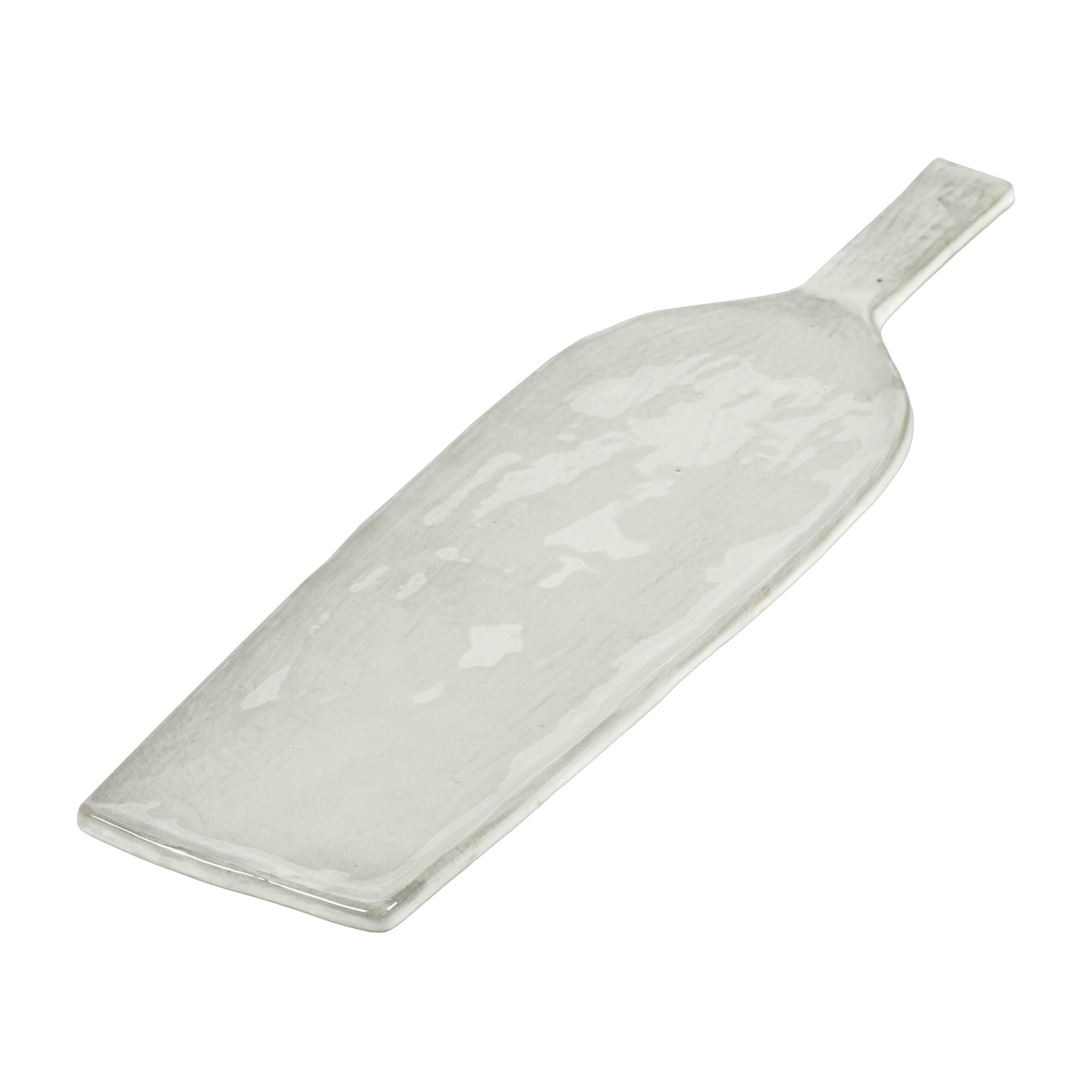 Planche de service rectangulaire en grès blanche cassée 46cm La Mère - Serax