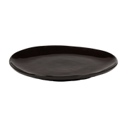 Assiette marron ébène 25cm La Mère - Serax