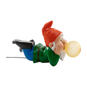 Gartenzwerg Lampe aus Kunstharz 50 cm Dreaming Gummy -. Seletti