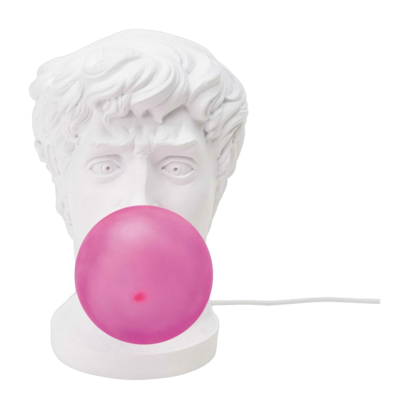Lampe à poser en résine blanche 40cm Wondertimes - Seletti