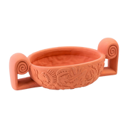 Piatto centrotavola in terracotta 25 x 20 cm Centrotavola - Seletti