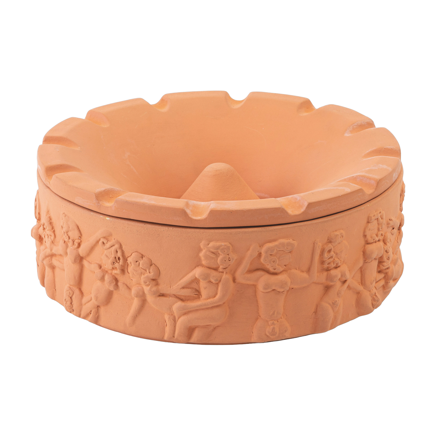Cenicero de terracota 5, 5 x 15 cm Diálogos - Seletti