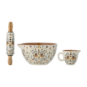 Bryn Backset Braun Steingut - Bloomingville Mini