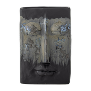 Nasru Vase Black Stoneware - Bloomingville