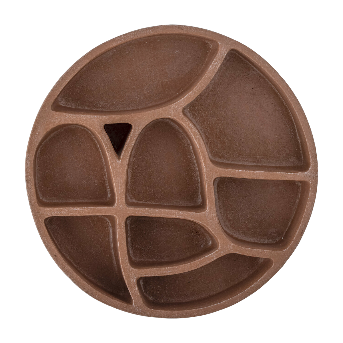 Etagère ronde en résine rouge 45 cm Palmer- Bloomingville Mini