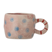 Tazza da caffè in gres rosa Nini - Bloomingville Mini