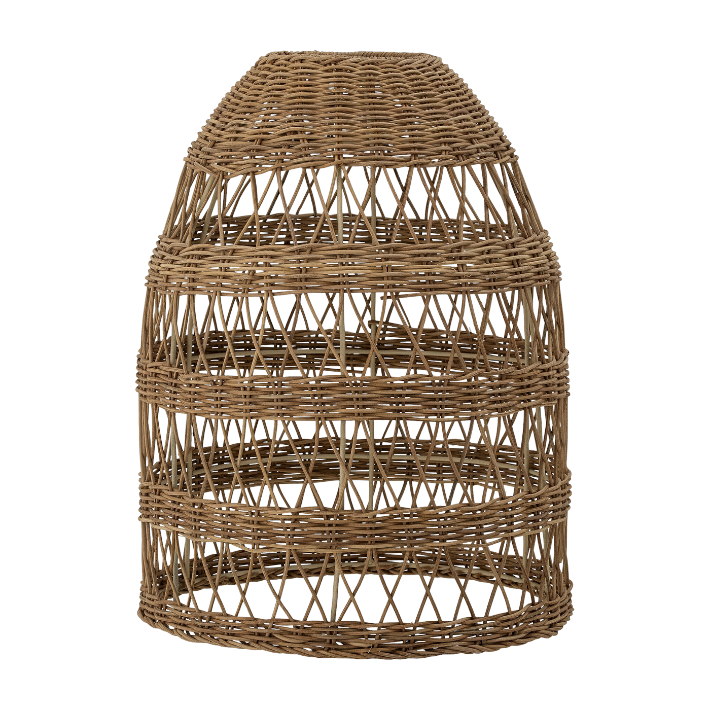 Rim Lampenschirm Braun Rattan - Bloomingville Mini