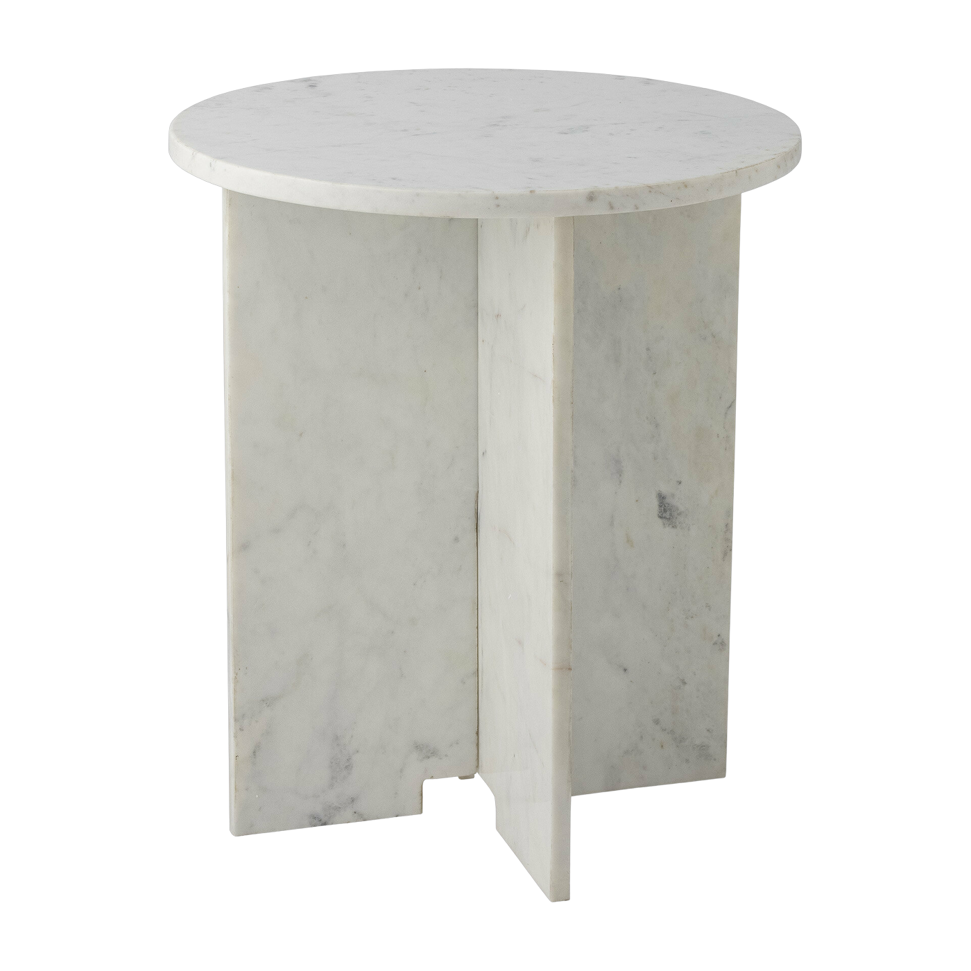 Jasmia Side Table White Marble - Bloomingville