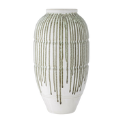 Scarlet Vase Grün Steingut - Bloomingville
