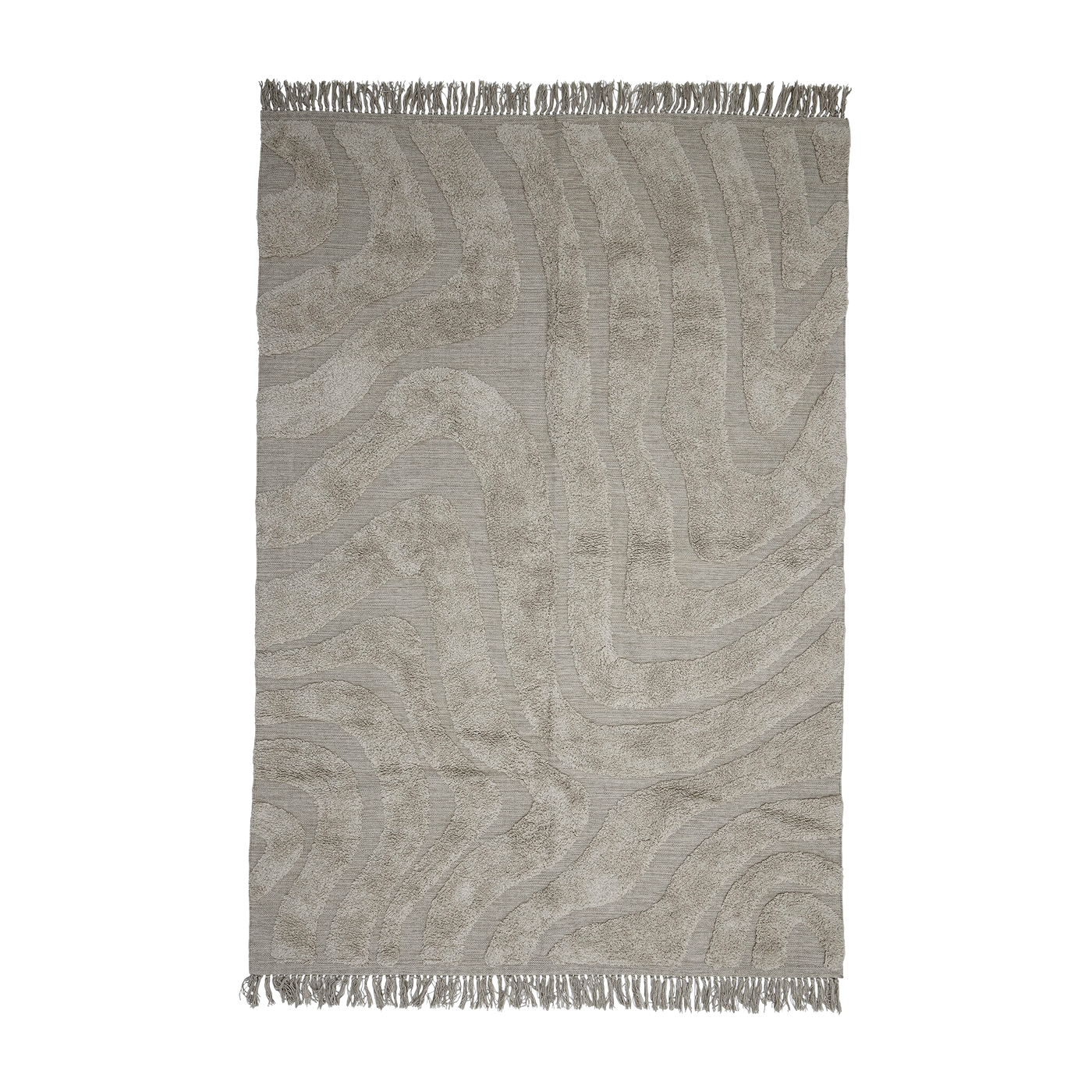 Elaine Rug Nature Algodón - Bloomingville