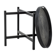 Milli Tablett-Tisch Schwarz Rattan - Bloomingville