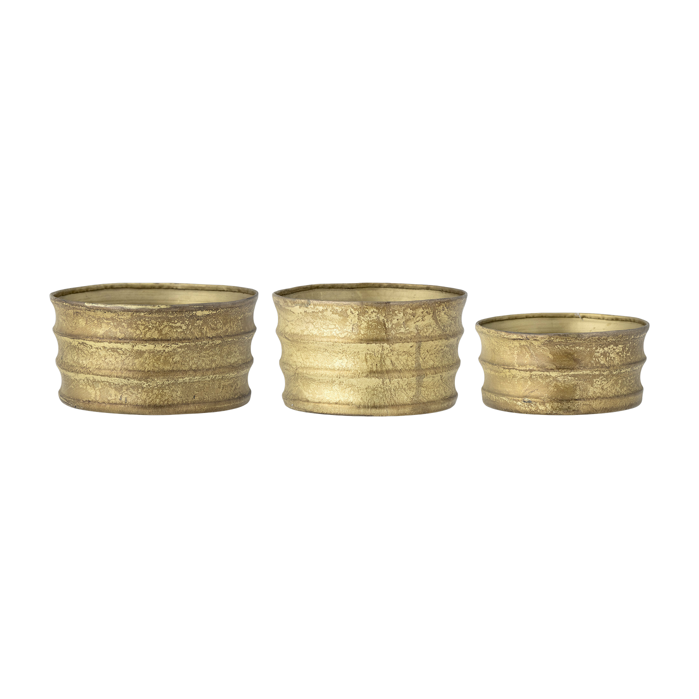 Lucilla Blumentopf Gold Metall - Bloomingville