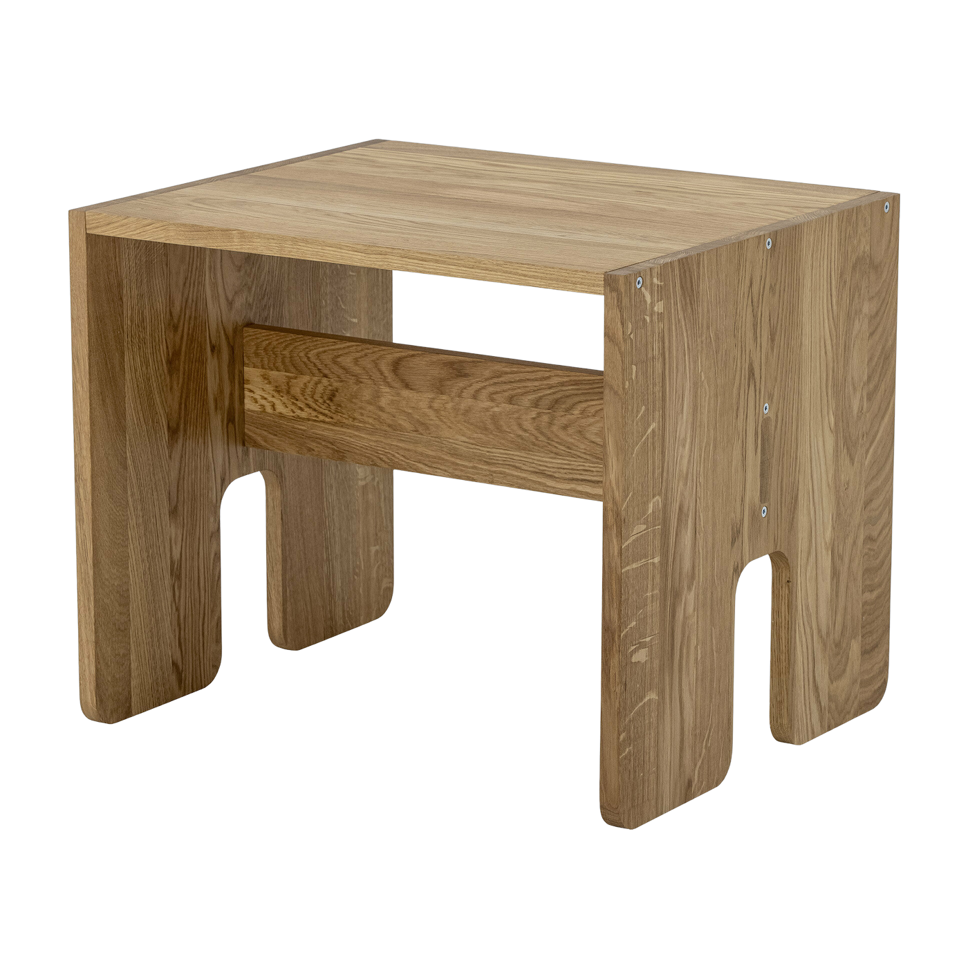 Table pour enfants en chêne marron 50 cm Bas - Bloomingville Mini